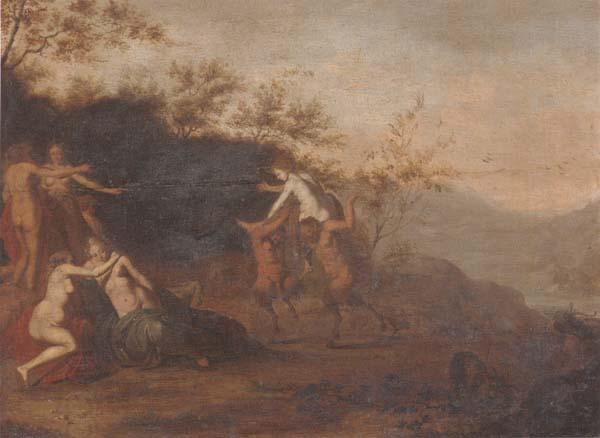 unknow artist An open landscape with nymphs and satyrs China oil painting art